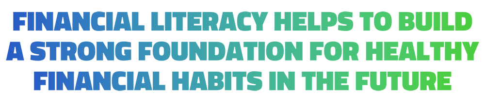 Discussing money throughout a young persons life helps to build a strong foundation for healthy financial habits in the future
